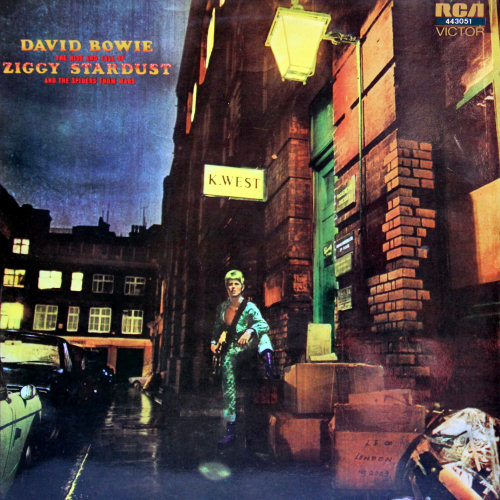 Pochette de l'album "The Rise And Fall Of Ziggy Stardust And The Spiders From Mars" de David Bowie