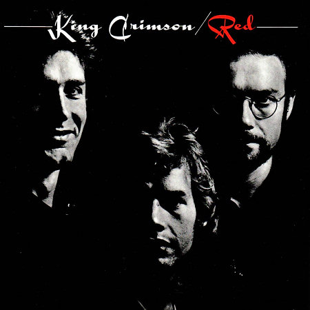 Pochette de l'album "Red" de King Crimson
