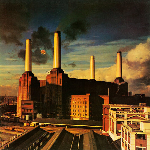 Pochette de l'album "Animals" de Pink Floyd