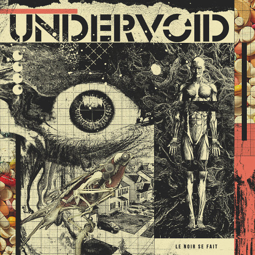 Pochette de l'album "Le noir se fait" d'Undervoid