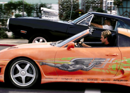 Scène du film <i>Fast and Furious</i> de Rob Reiner (États-Unis, 2001).