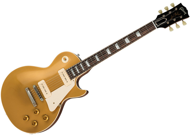 Guitare Les Paul de Gibson, modèle Historic '56 Goldtop.