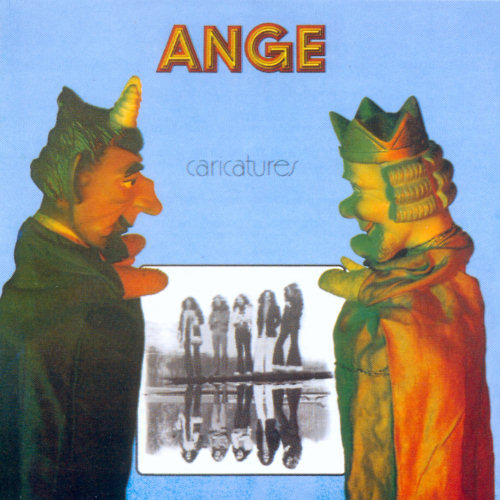 Pochette de l'album "Caricatures" d'Ange