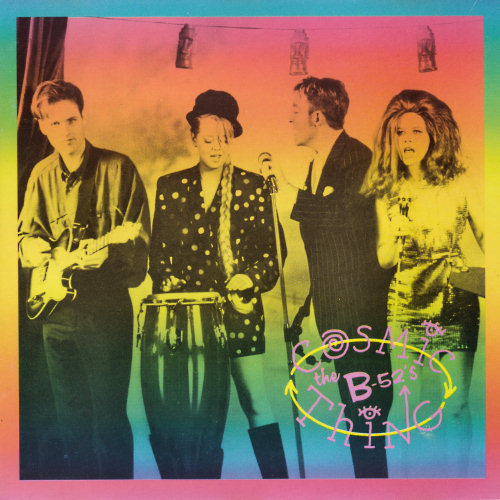 Pochette de l'album "Cosmic Thing" des B-52's