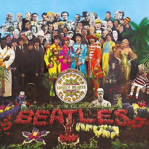 Pochette de l'album "Sgt. Pepper's Lonely Hearts Club Band" des Beatles