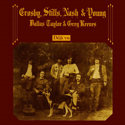 Pochette de l'album "Déjà vu" de Crosby, Stills, Nash & Young