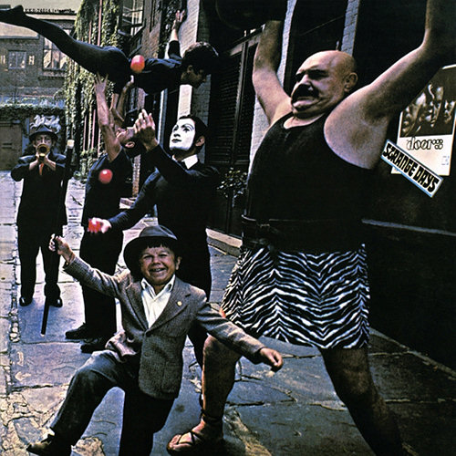 Pochette de l'album "Strange Days" des Doors