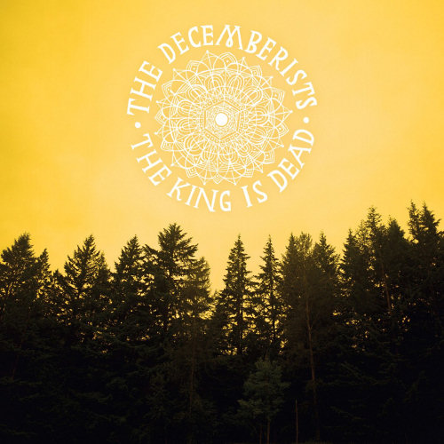 Pochette de l'album "The King Is Dead" des Decemberists