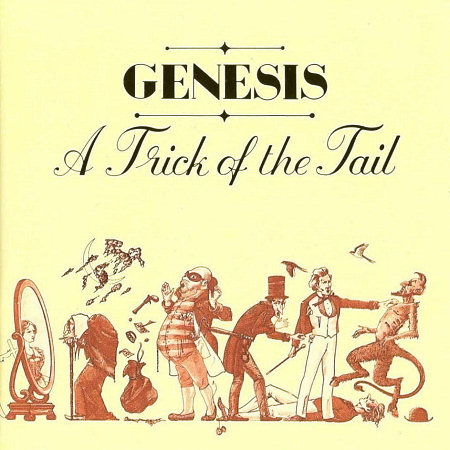 Pochette de l'album "A Trick Of The Tail" de Genesis