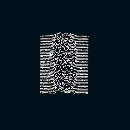 Pochette de l'album "Unknown Pleasures" de Joy Division