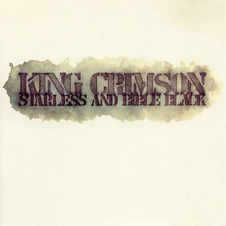 Pochette de l'album "Starless And Bible Black" de King Crimson