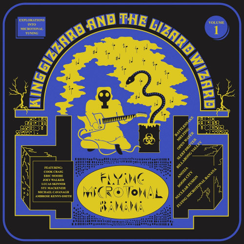 Pochette de l'album "Flying Microtonal Banana" de King Gizzard And The Lizard Wizard