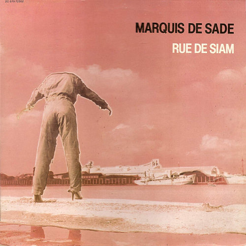 Pochette de l'album "Rue de Siam" de Marquis de Sade