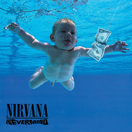 Pochette de l'album "Nevermind" de Nirvana