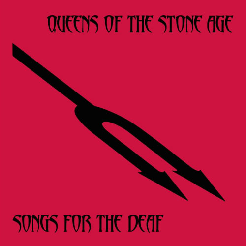 Pochette de l'album "Songs for the Deaf" des Queens Of The Stone Age