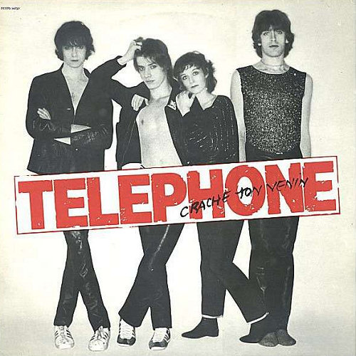 Pochette de l'album "Crache ton venin" de Téléphone