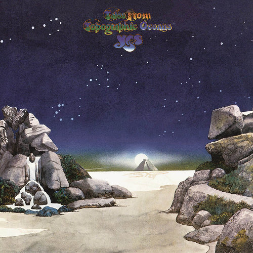 Pochette de l'album "Tales From Topographic Oceans" de Yes