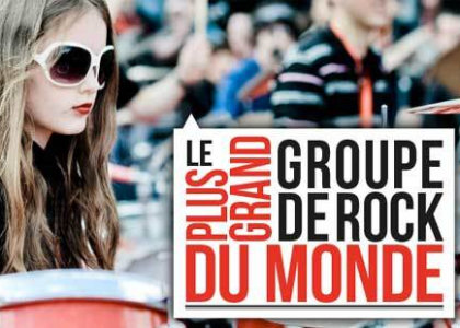 Affiche de l'édition 2014 du plus grand groupe de rock du monde.